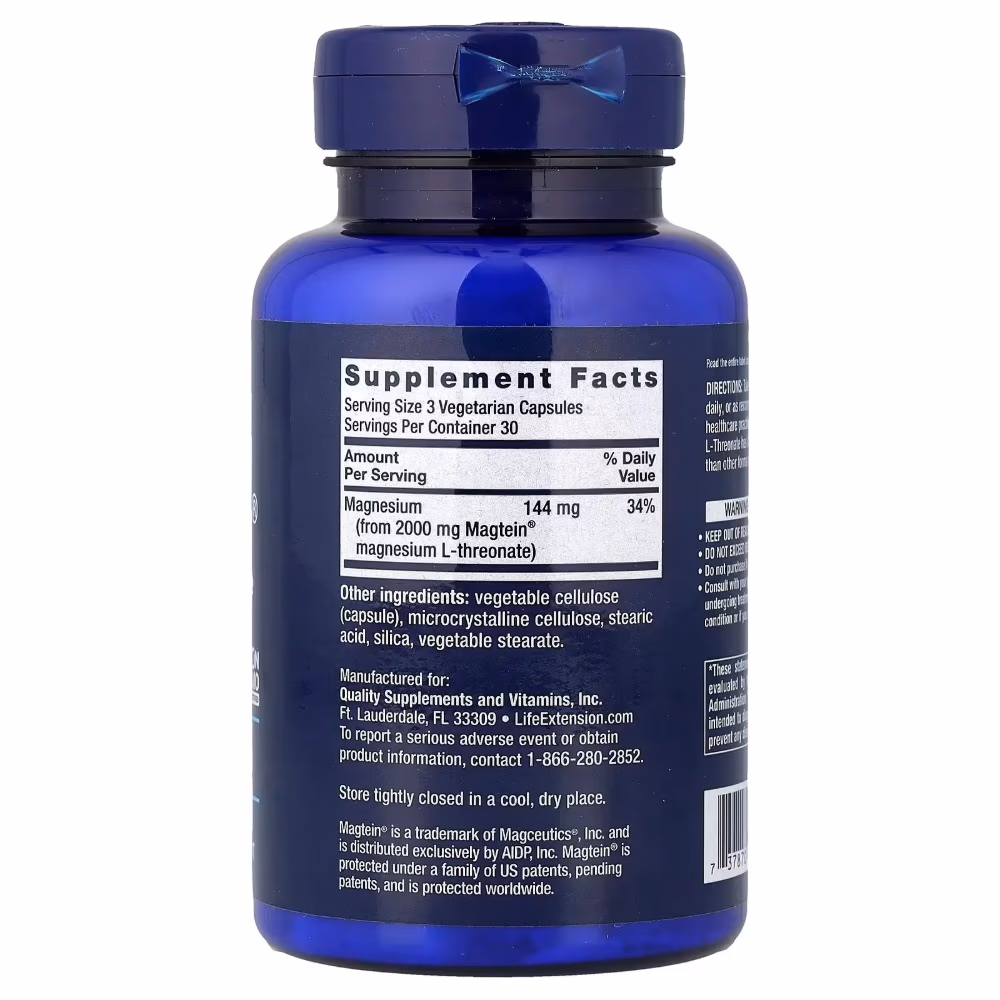 Life Extension Neuro-Mag 90 Veg Caps 2