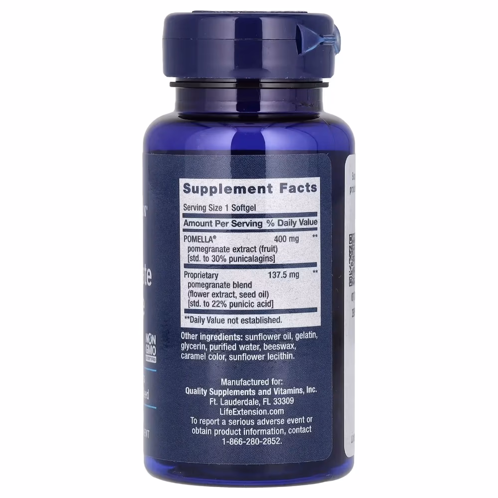  Life Extension Pomegranate Complete 30 Softgels 2