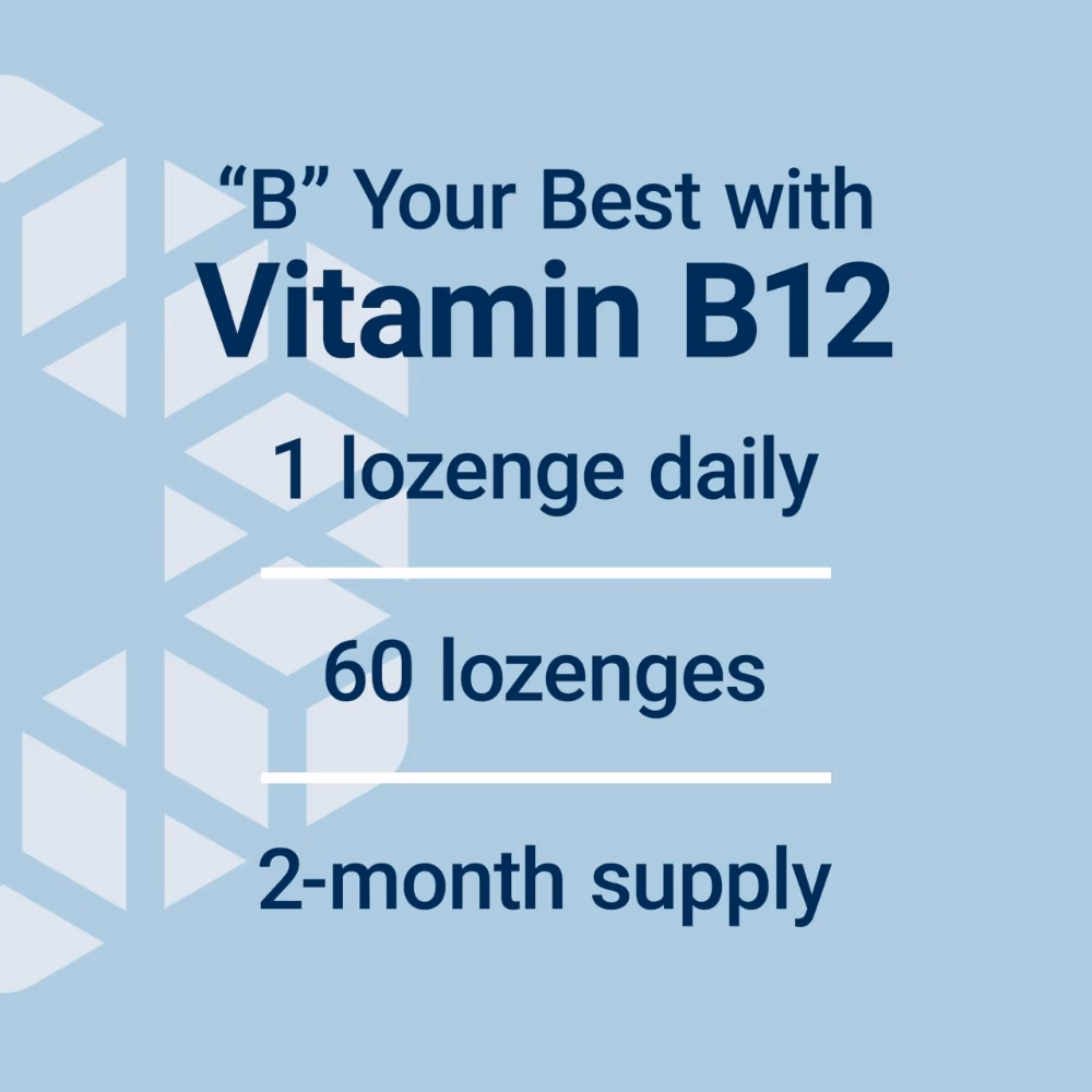  Life Extension Vitamin B12 1mg Lozenges 60s 3
