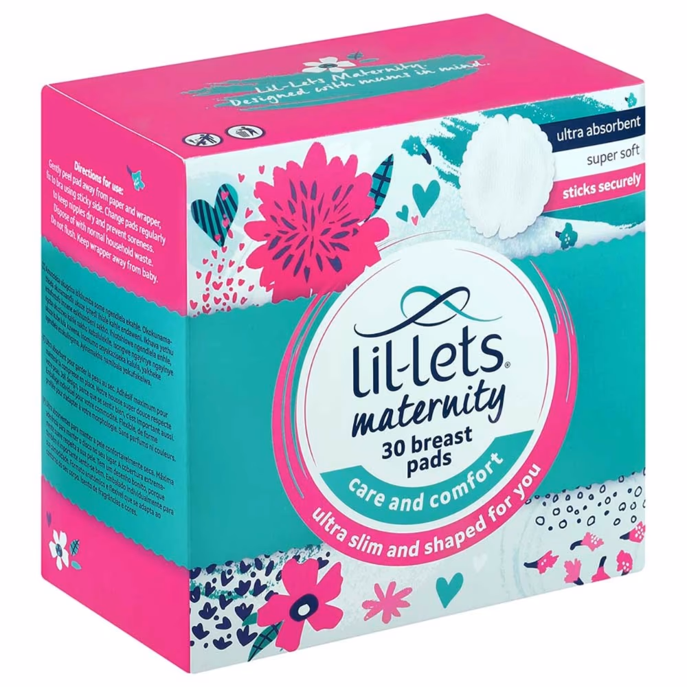 LIL Lets Maternity Breast Pads 30S 2