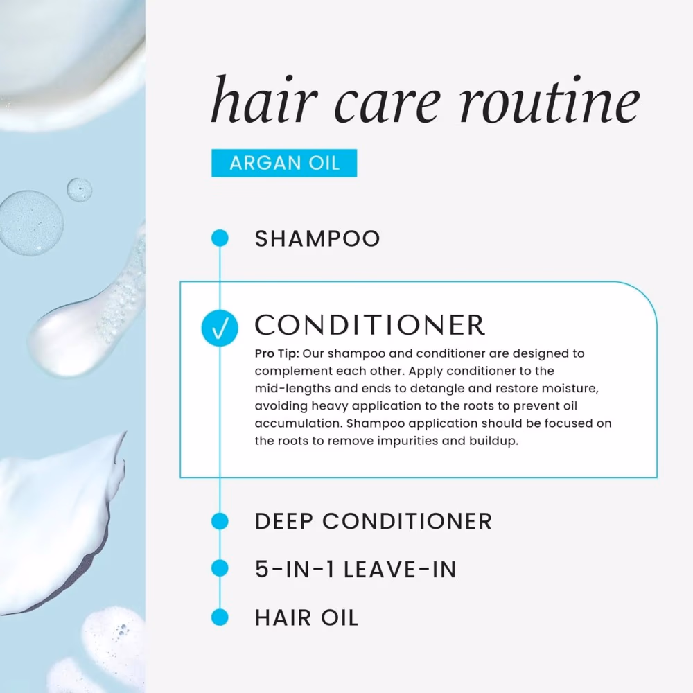 Hask Argan Oil Repairing Conditioner 355ML 5