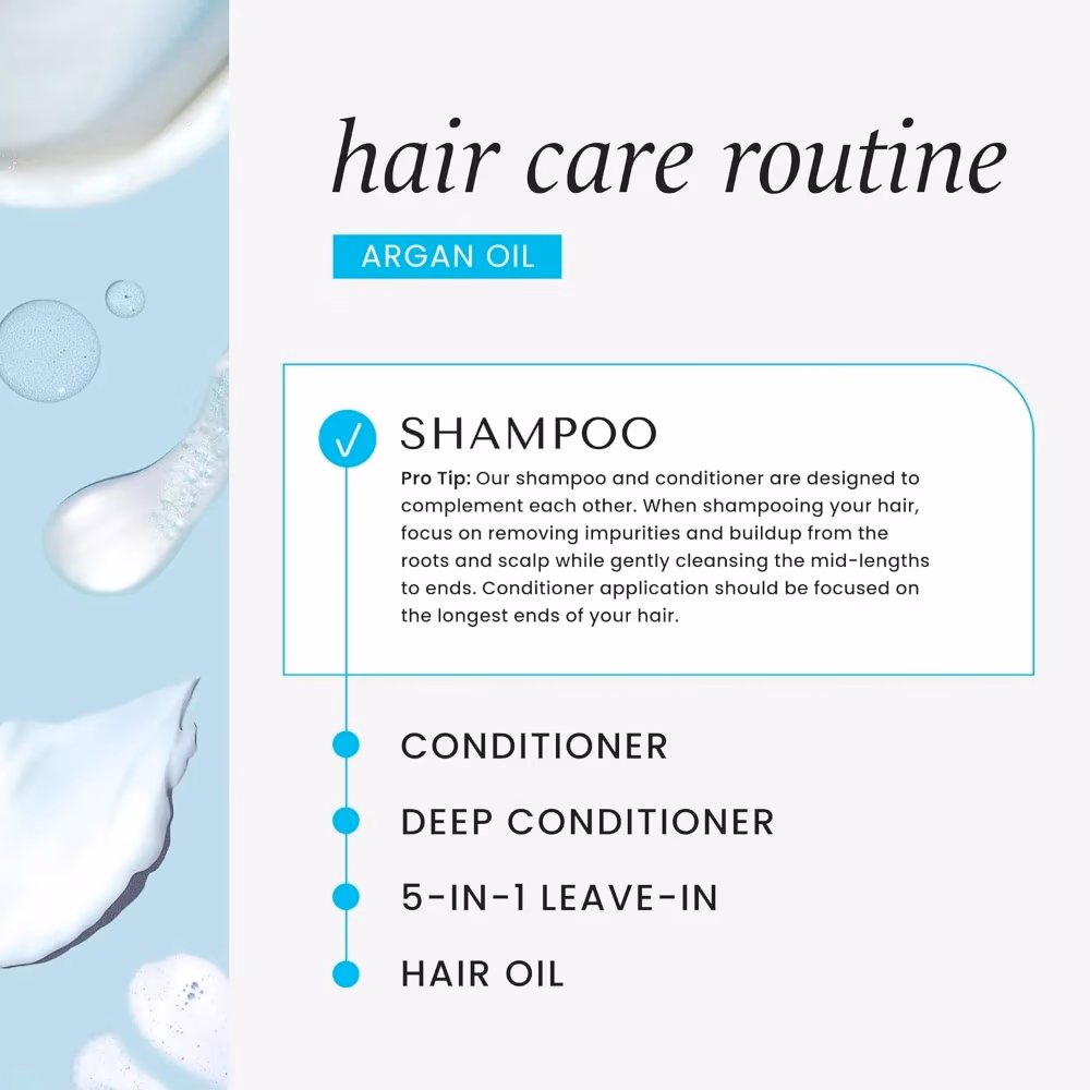 Hask Argan Oil Repairing Shampoo 100ml 2