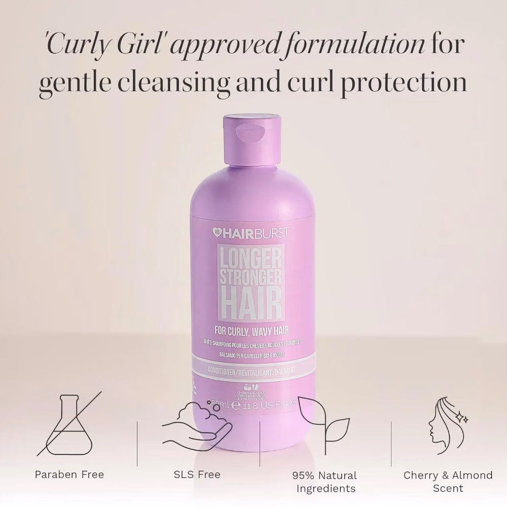 Hairburst Conditioner for Curly Wavy Hair 350ML 5