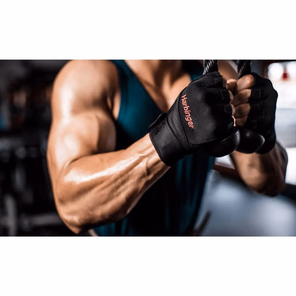 Harbinger Pro Wrist Wrap - Black - Large 3