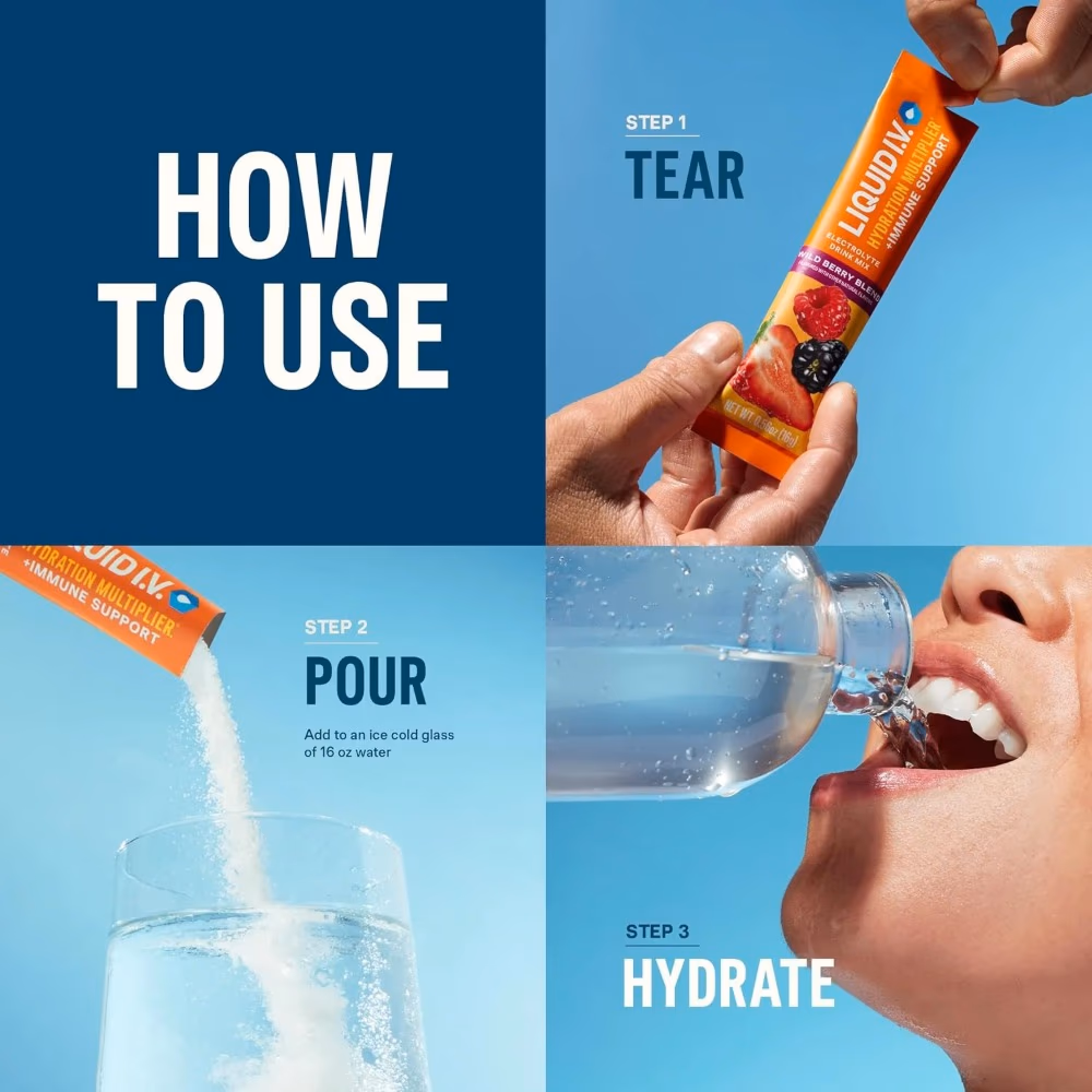  Liquid I.V. Hydration Multiplier Tangerine Pack 16S 3