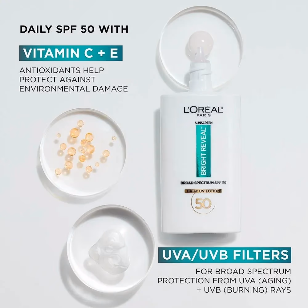LOREAL Bright Reveal SPF50+ Fluid 50ml 4