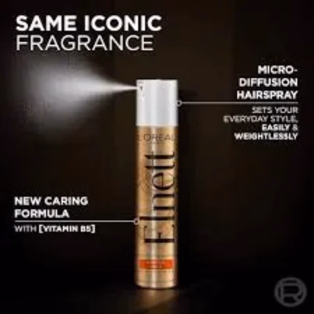 L'Oréal Elnett Normal Hold Hair Spray 300ml 2