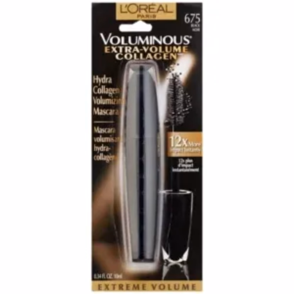 LOreal Extra Volume Collagen Mascara Black 675 2