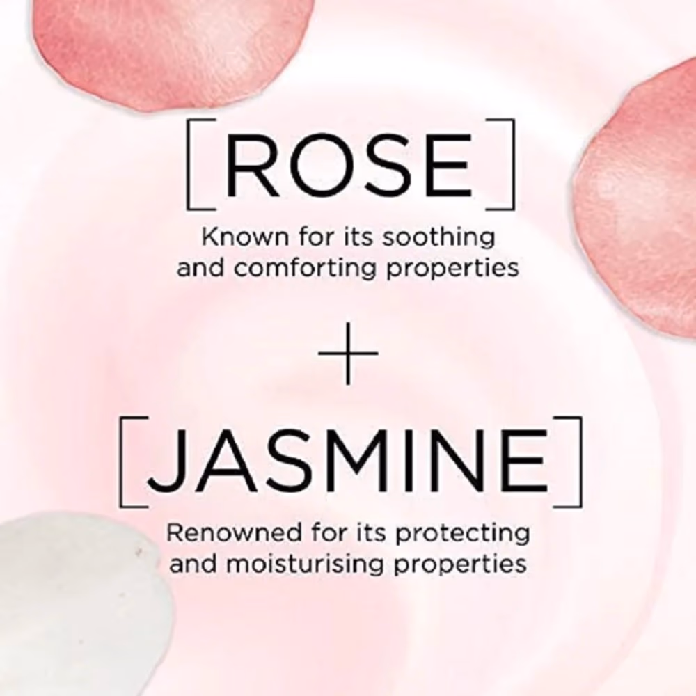 LOREAL Fine Flowers Rose & Jas Gel Cream Wash 150ml 3