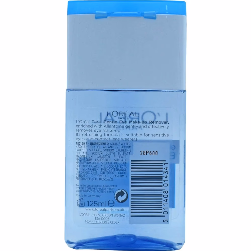L'Oreal Gentle Eye Make Up Remover 125ml 2