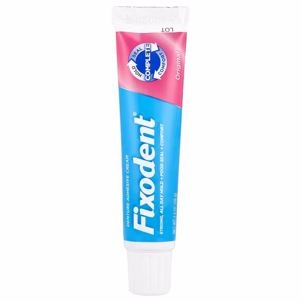 Fixodent Denture Adhesive Cream 40g 2