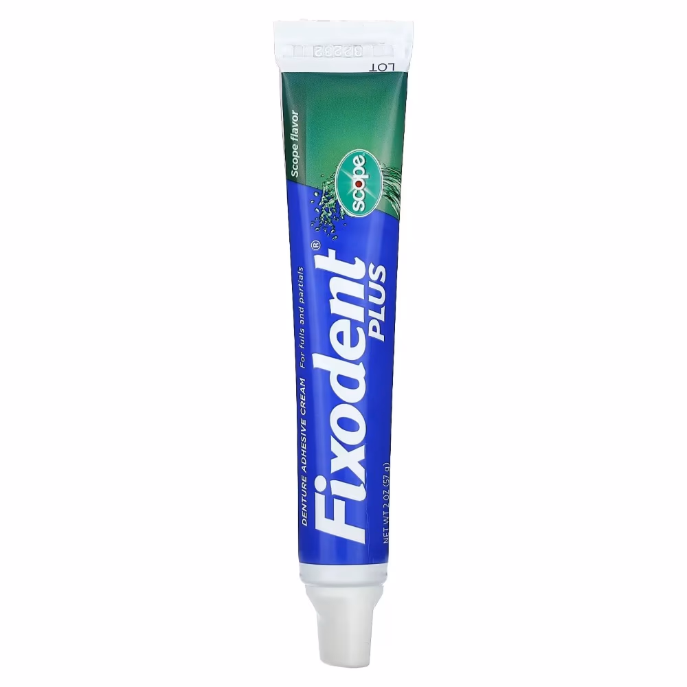 Fixodent Plus Scope Denture Adhesive Cream 57g 2