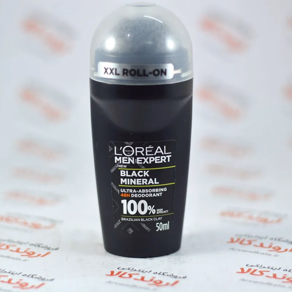 L'Oréal Men Expert Black Mineral 48H Deodorant Roll-On 50ml 2