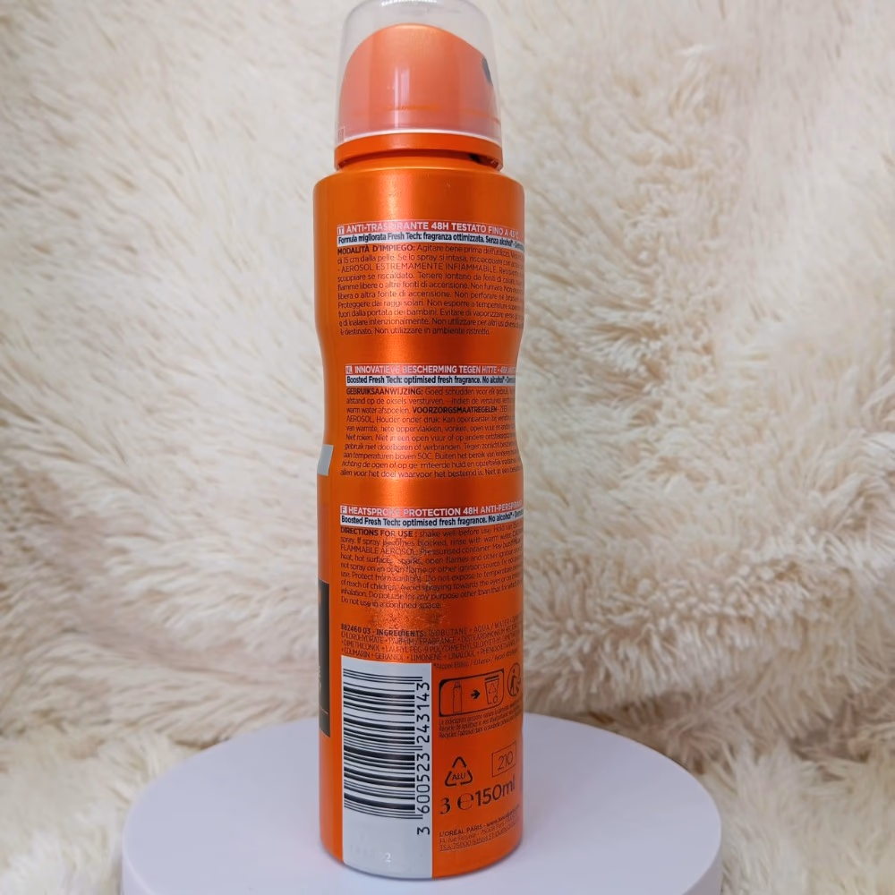 L'Oréal Men Expert Thermic Resist Deodorant Spray 150ml 3