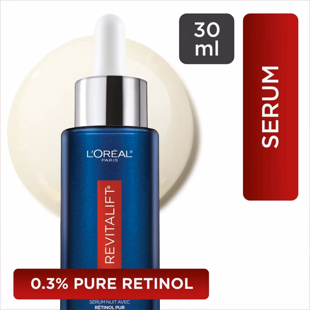 LOREAL REVITALIFT NIGHT SERUM PURE RETINOL 30ML 3