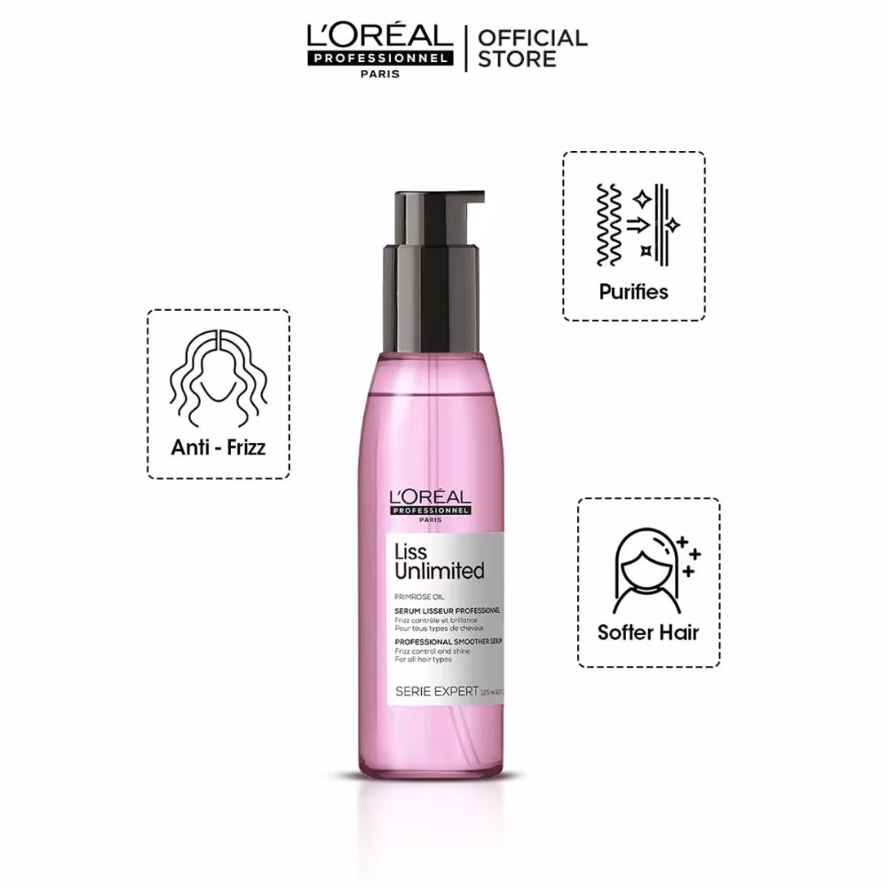 L'Oréal Serie Expert Liss Unlimited Oil 125ml 4