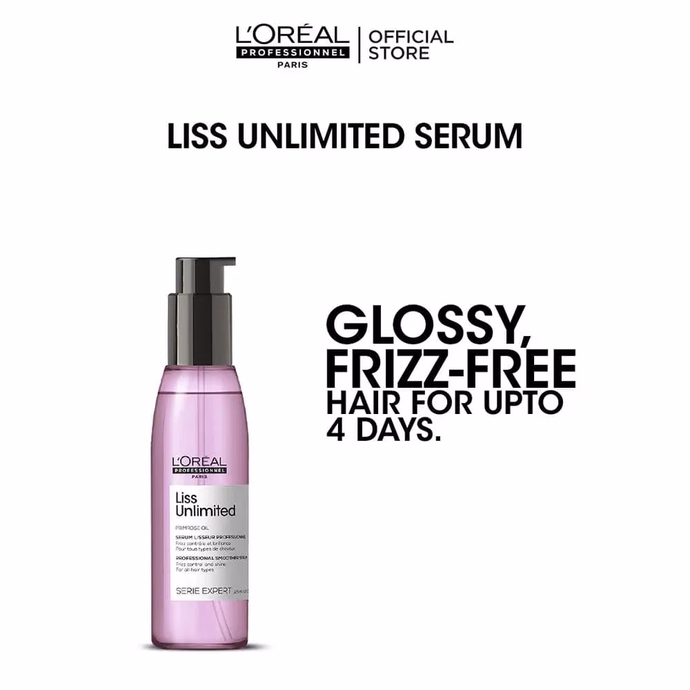 L'Oréal Serie Expert Liss Unlimited Oil 125ml 2