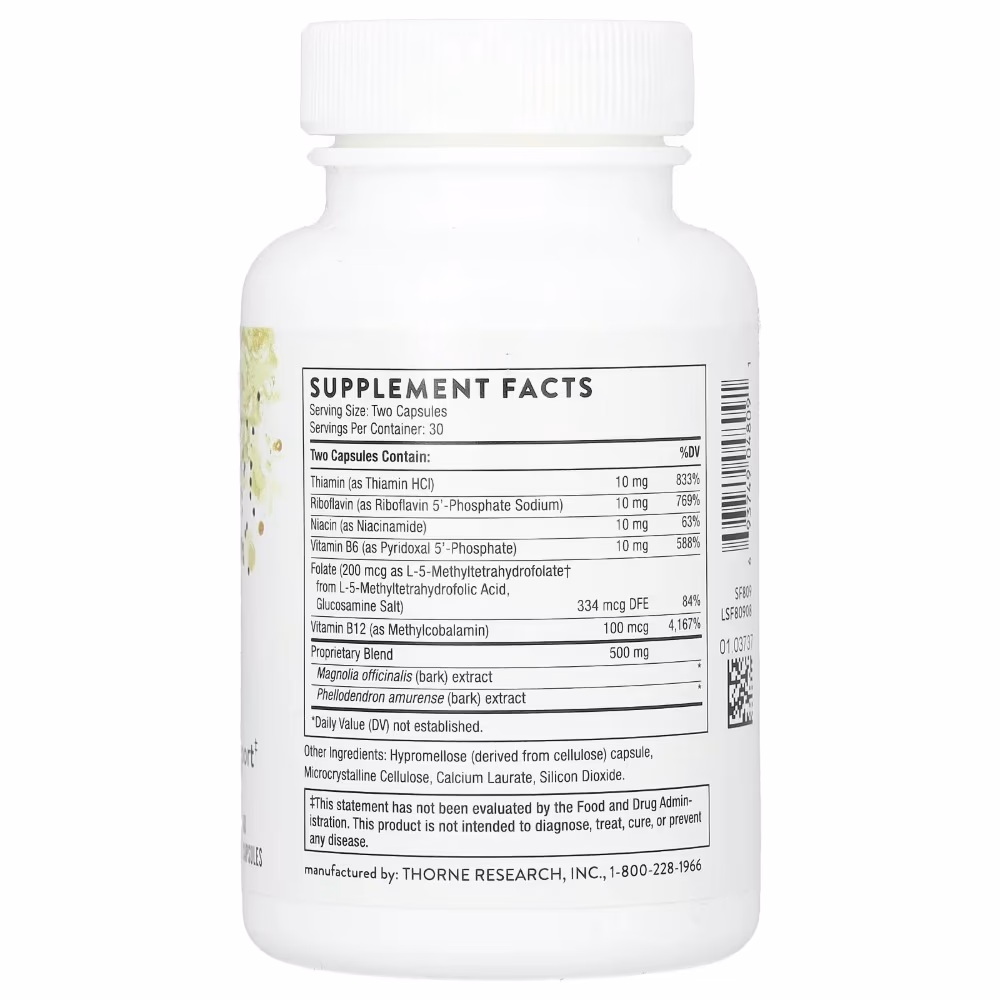 Thorne Craving and Stress Support – 60 Capsules 2