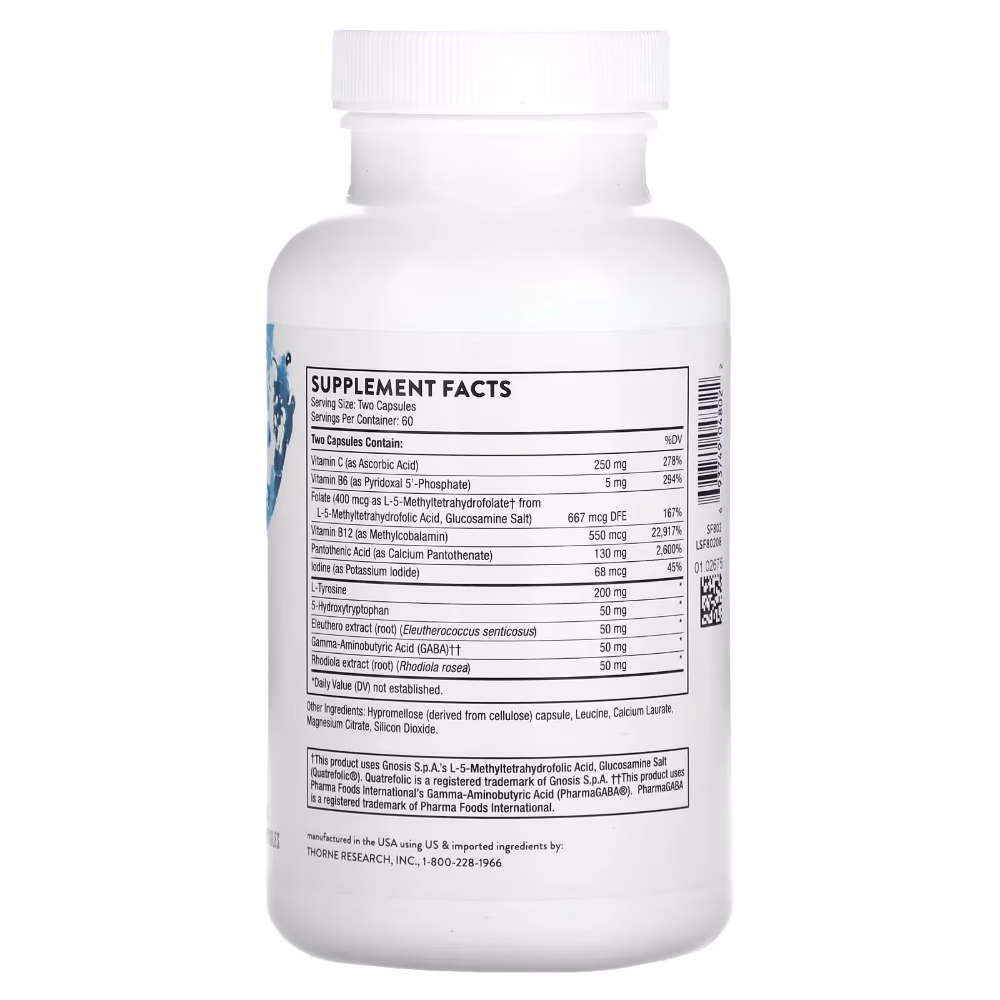 Thorne Emotion Balance Support – 120 Capsules 2