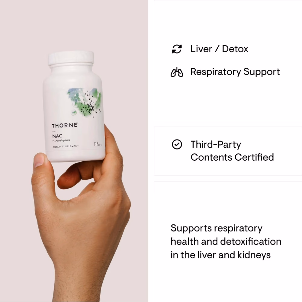 Thorne NAC – 90 Capsules 3