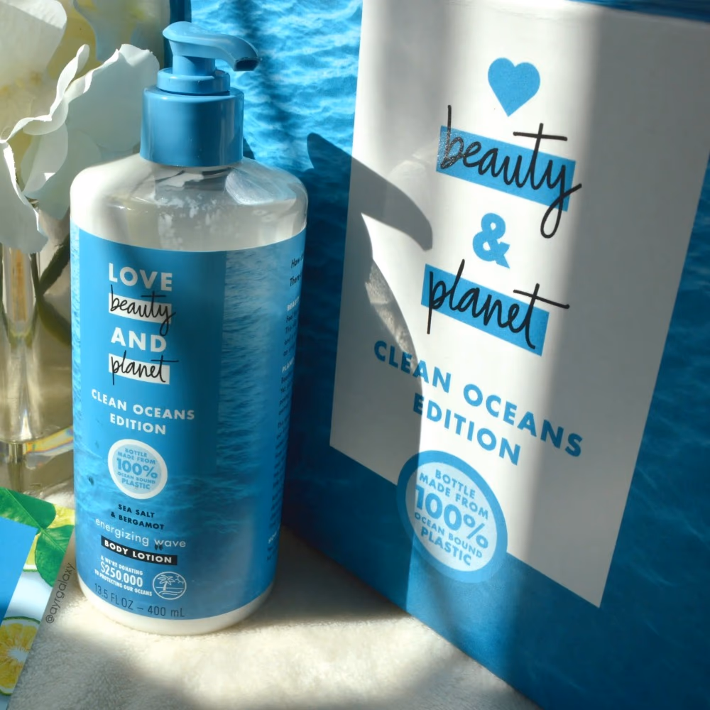 Love Beauty and Planet Shower Gel Ocean (400ml) 3