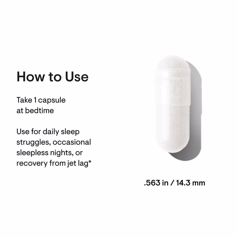 Thorne Melaton 3mg - 60 Capsules 5