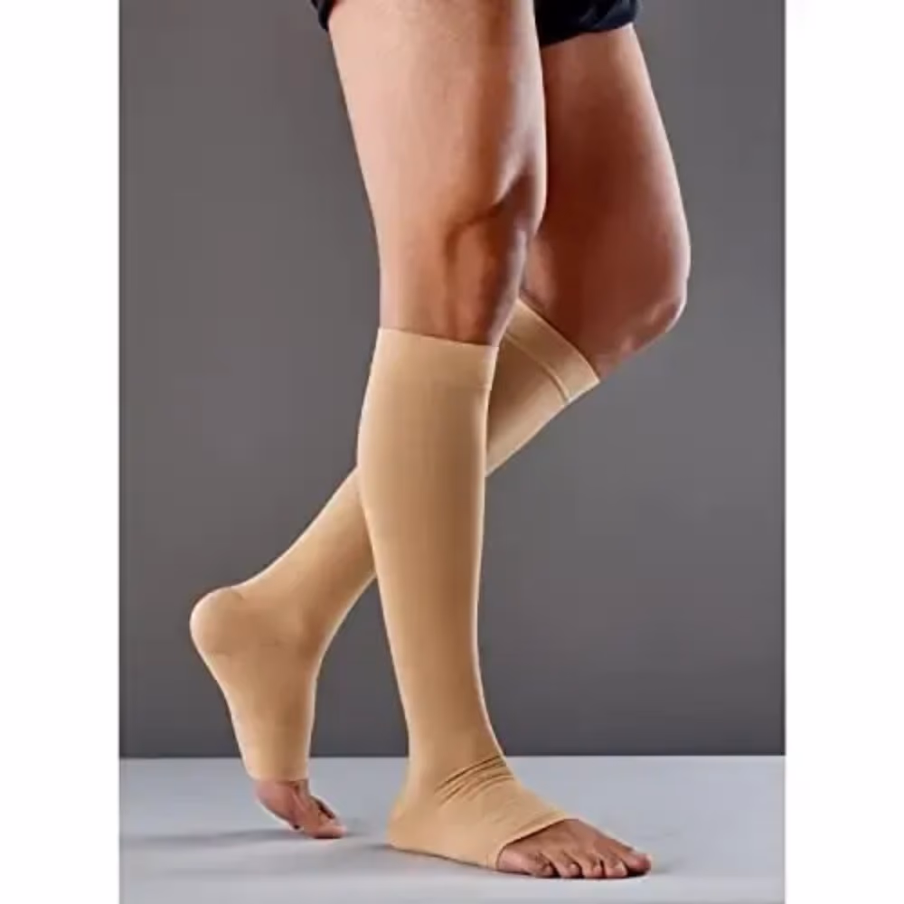 Futuro Open Toe Knee-Length Stockings for Men & Women (Medium)  2