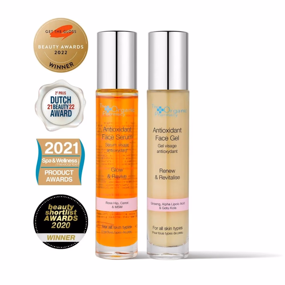 The Organic Pharmacy Antioxidant Face Gel & Face Serum 2x35ml 2