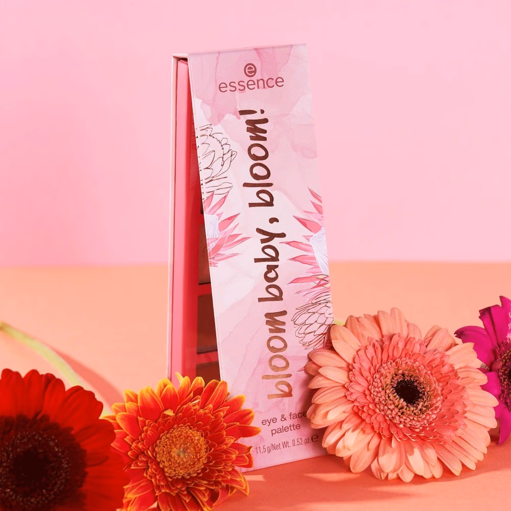 Essence Bloom Baby Bloom Eyeshadow Palette 02 – Versatile Floral Inspired Shades for Day to Night Looks 4