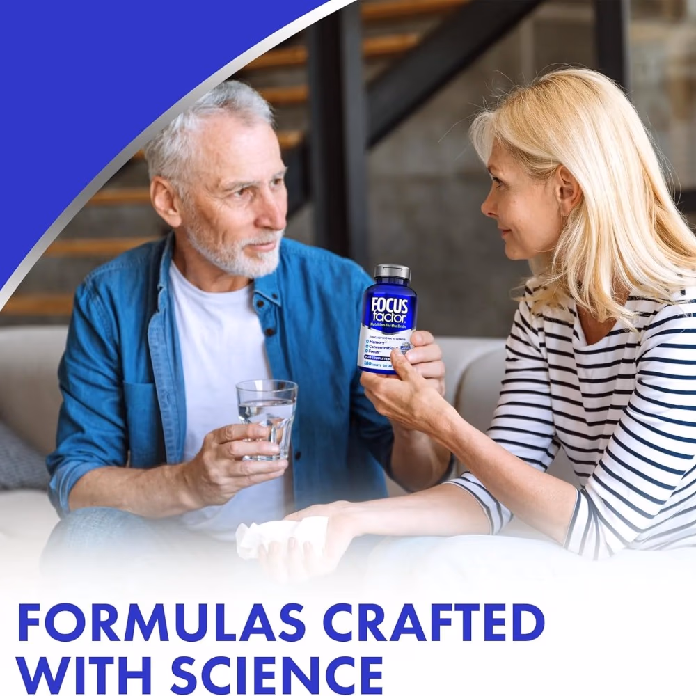 Focus Factor Nutrition for Brain Tablets 180s 5