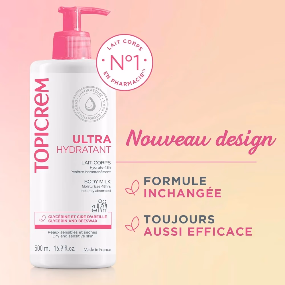 Topicrem Ultra Moisturizing Milk 500ml 4
