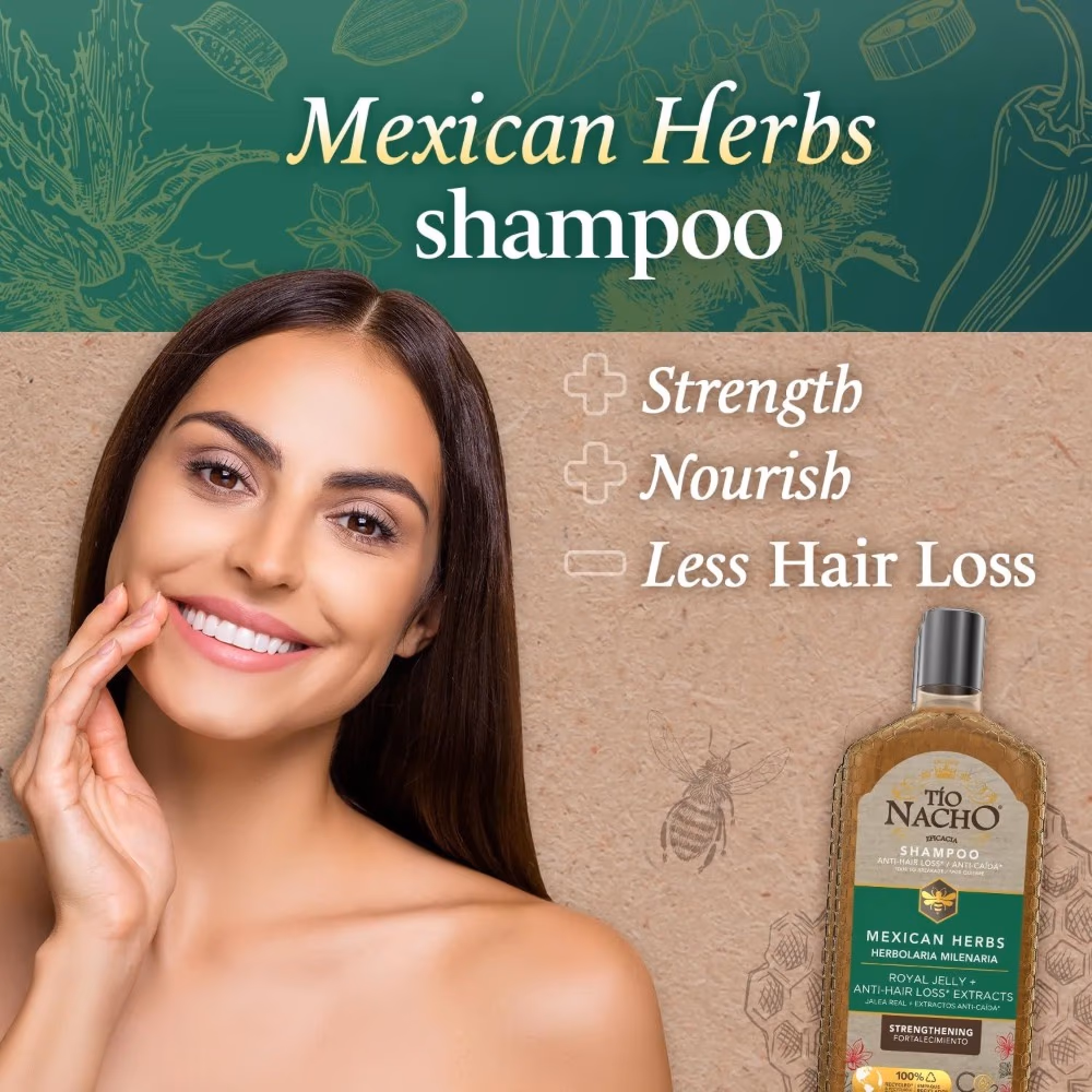 Tio Nacho Mexican Herbs Shampoo 415ml  2