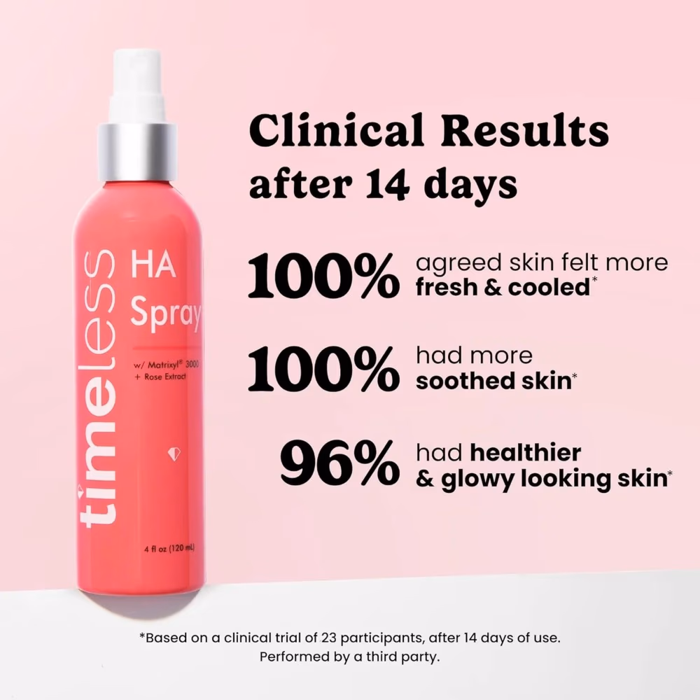 Timeless HA Matrixyl Rose Spray 120ml 3