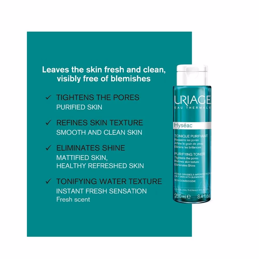URIAGE HYSAC PURIFYING TONER 250ML 4