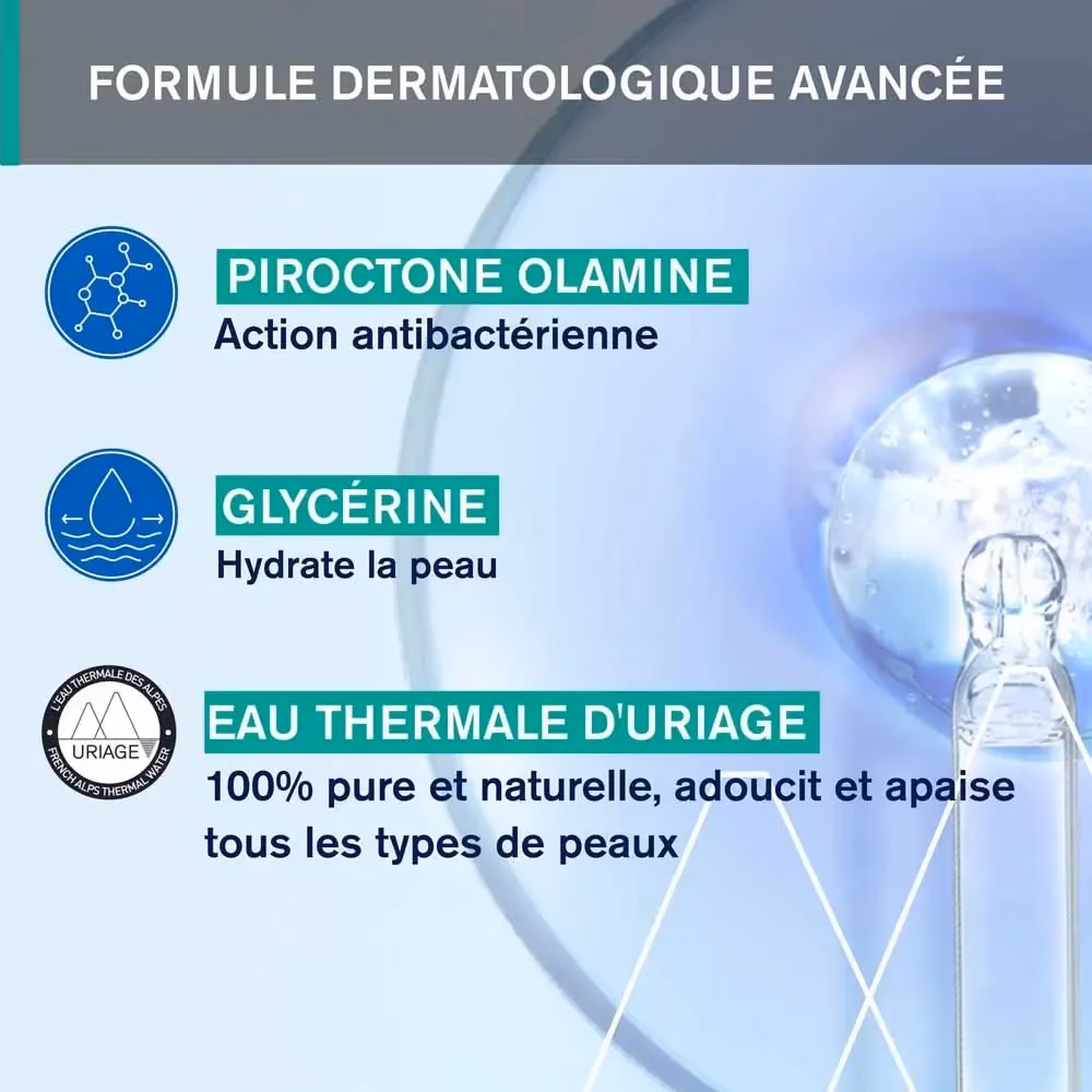 Uriage HySec Anti-Blemish Cleansing Gel 150ml 3