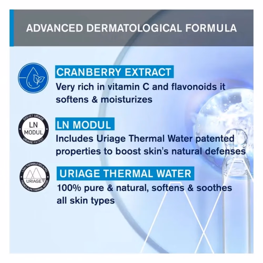Uriage Thermal Micellar Water with Cranberry 250ml 2