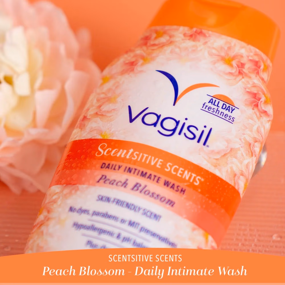 Vagisil Intimate Wash Peach Blossom 354ml 2