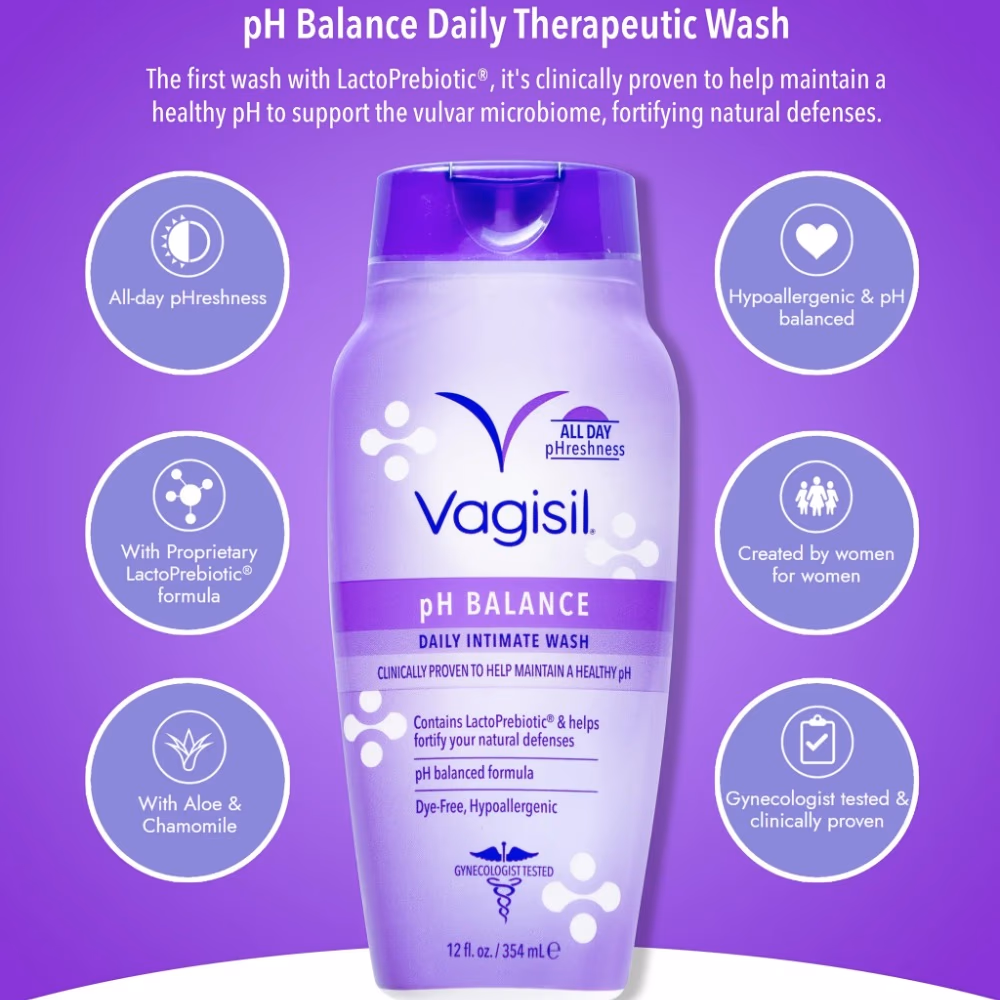Vagisil pH Balance Intimate Wash 354ml 2