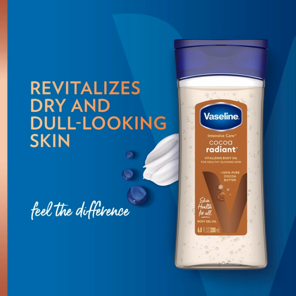 Vaseline Cocoa Radiant Body Oil 200ml  2