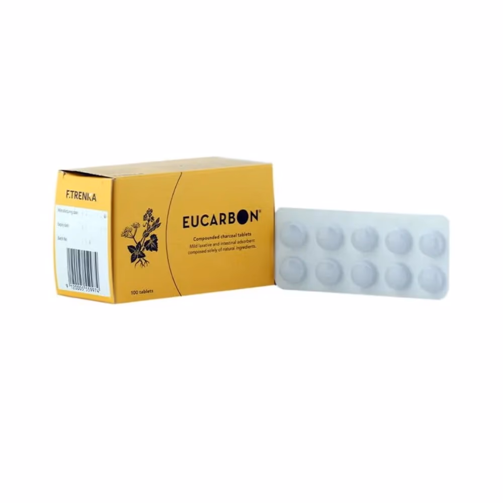 Eucarbon Compounded Charcoal Tablets – 100 Tablets 2