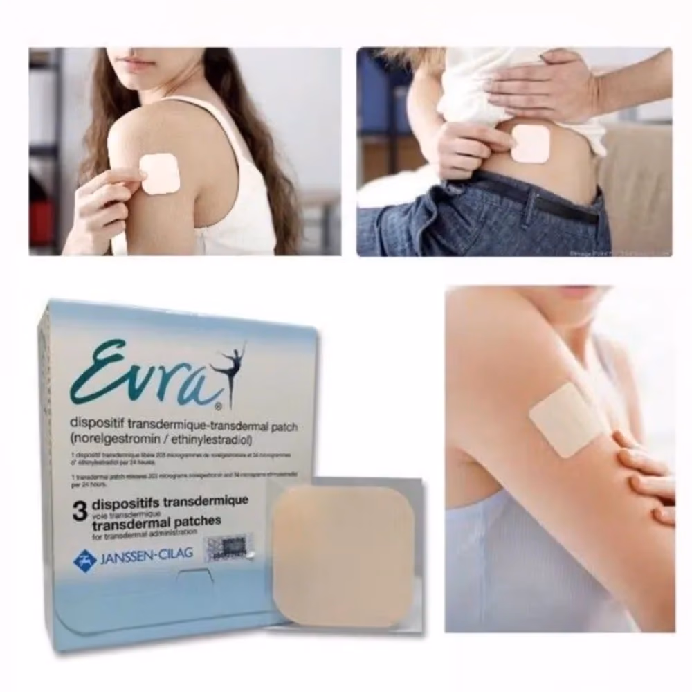 Evra Transdermal Patches – Pack of 3 3