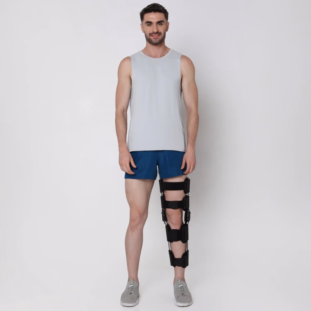 Flamingo ROM Knee Brace – Black (1N) 3