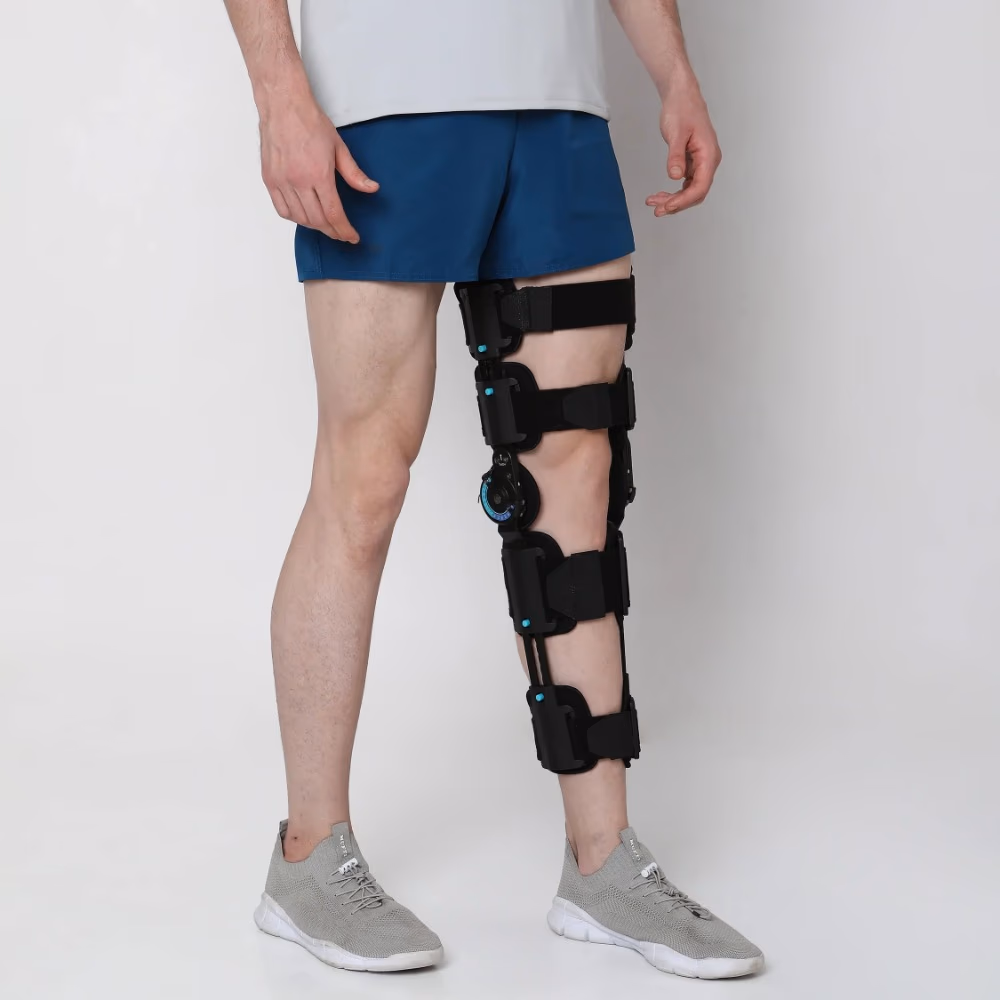 Flamingo ROM Knee Brace – Black (1N) 2