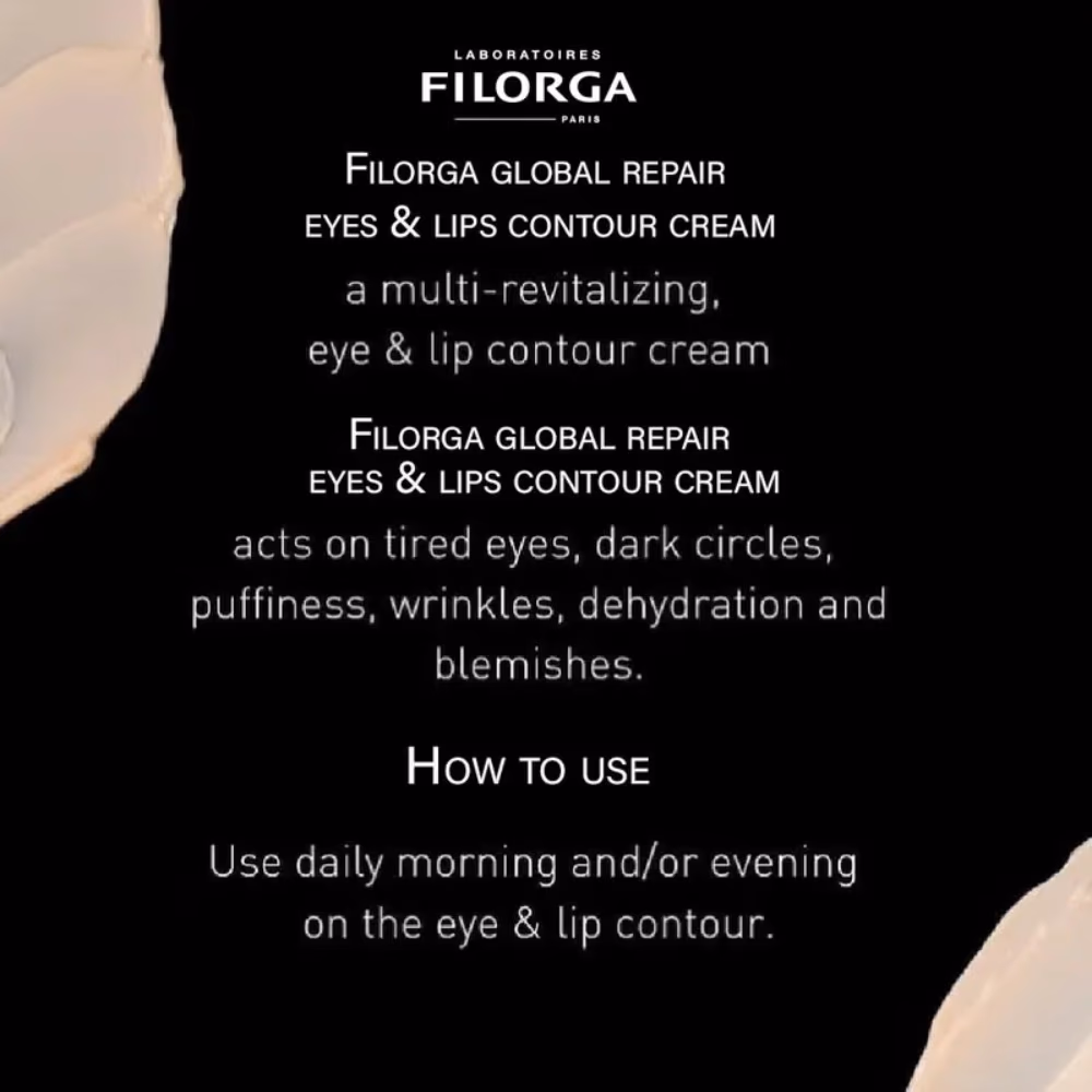 Filorga Global Repair Eyes & Lips Contour Cream 15 mL 4