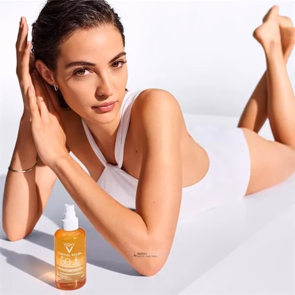 Vichy Capital Soleil SPF50 Protection Water with Beta-Carotene 200ml 2