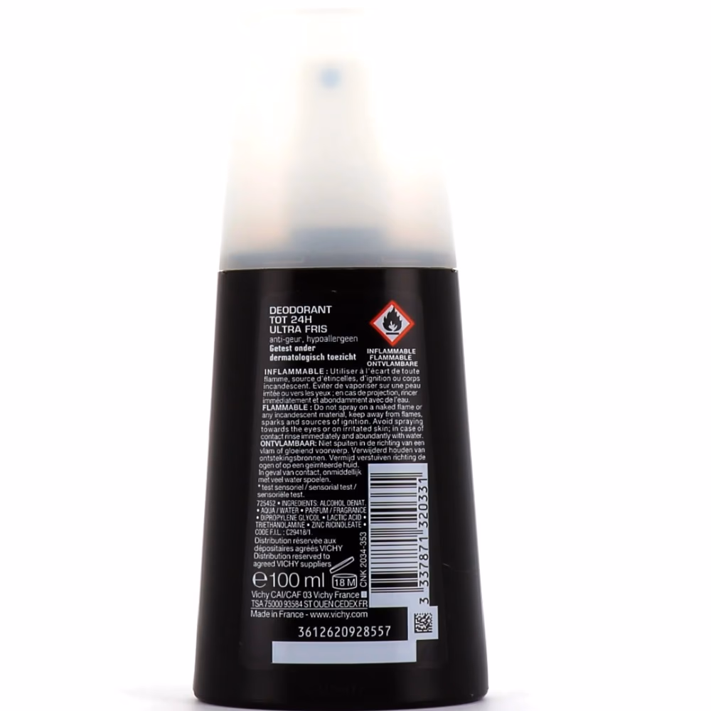 Vichy Deo Spray 24H Ultra Refreshing 100ml 2