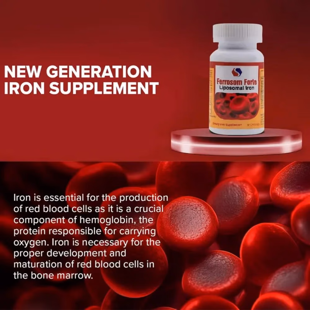 Ferrosom Forte Liposomal Iron Capsules - 30s 2