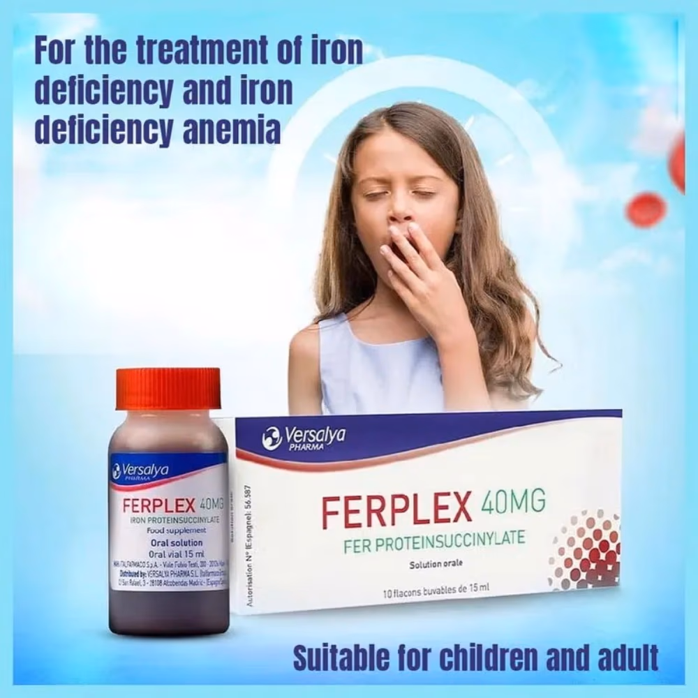 Ferplex 40 mg Oral Solution 15 mL Vial 10s 4