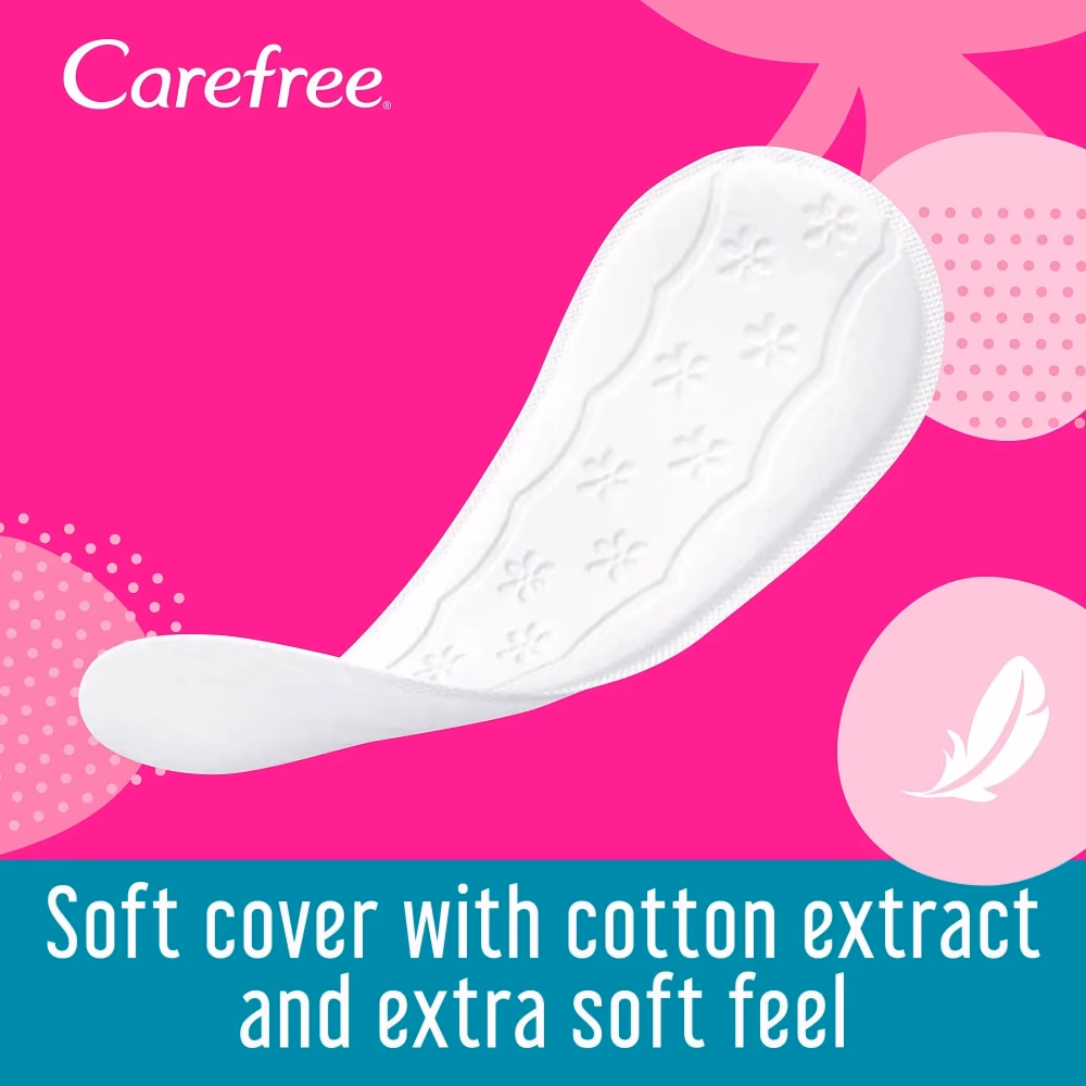 Carefree Cotton Feel Single Wrapped Pantyliners 30's 2