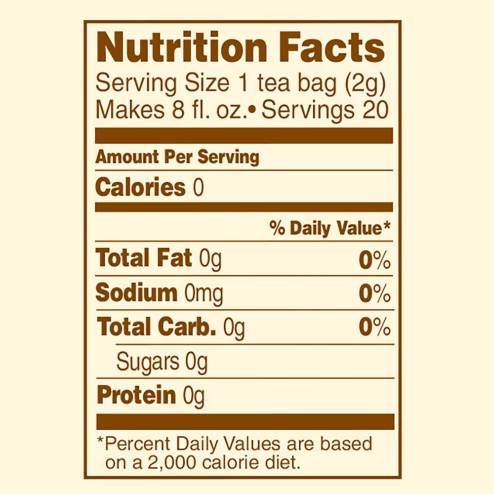 Celestial Herbal Tea Bag Peach Passion 20's 4